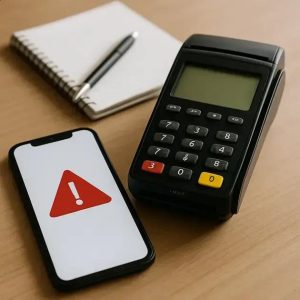 Orientações para relatar falha de integração entre app e terminal de pagamento