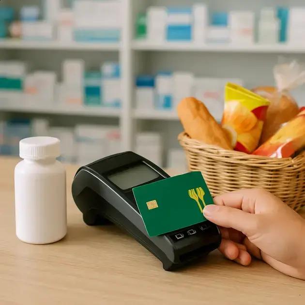 Uso do cartão alimentação em farmácias e lojas de conveniência